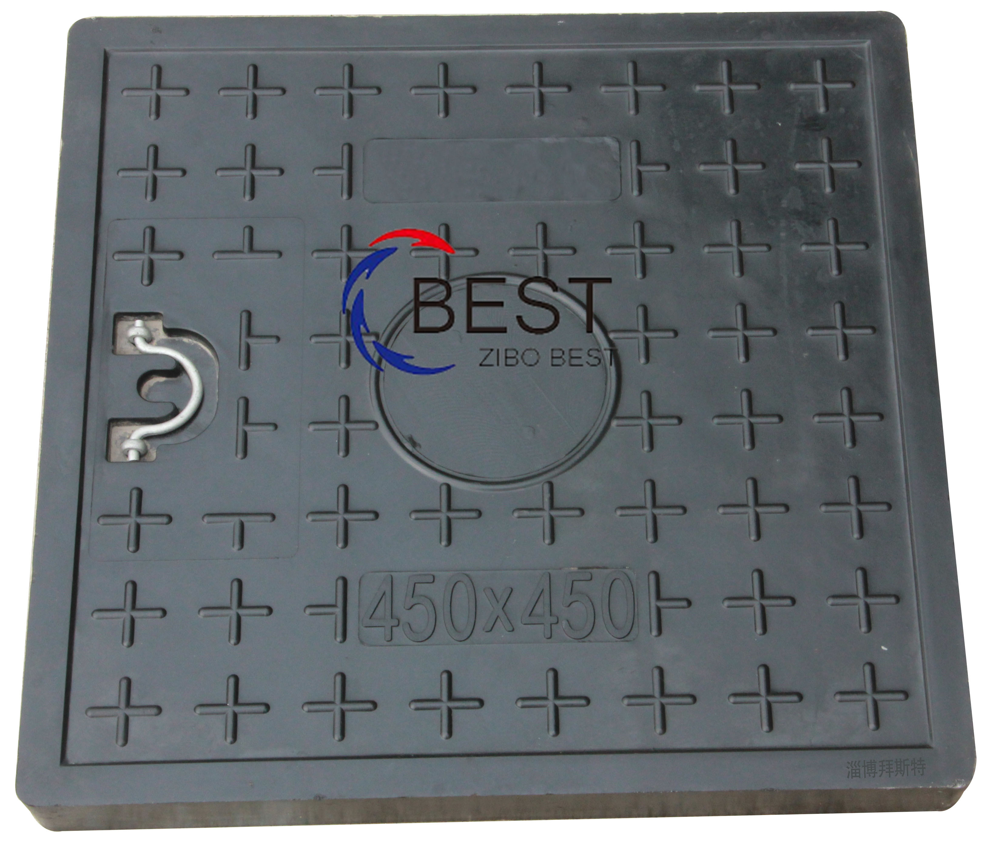 出口井蓋,雙耳井蓋,小井蓋,樹脂井蓋450*450